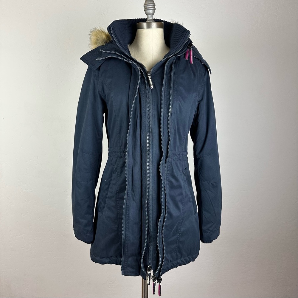 Superdry Shearling and Faux Fur Women's Parka - Picture 4 of 15